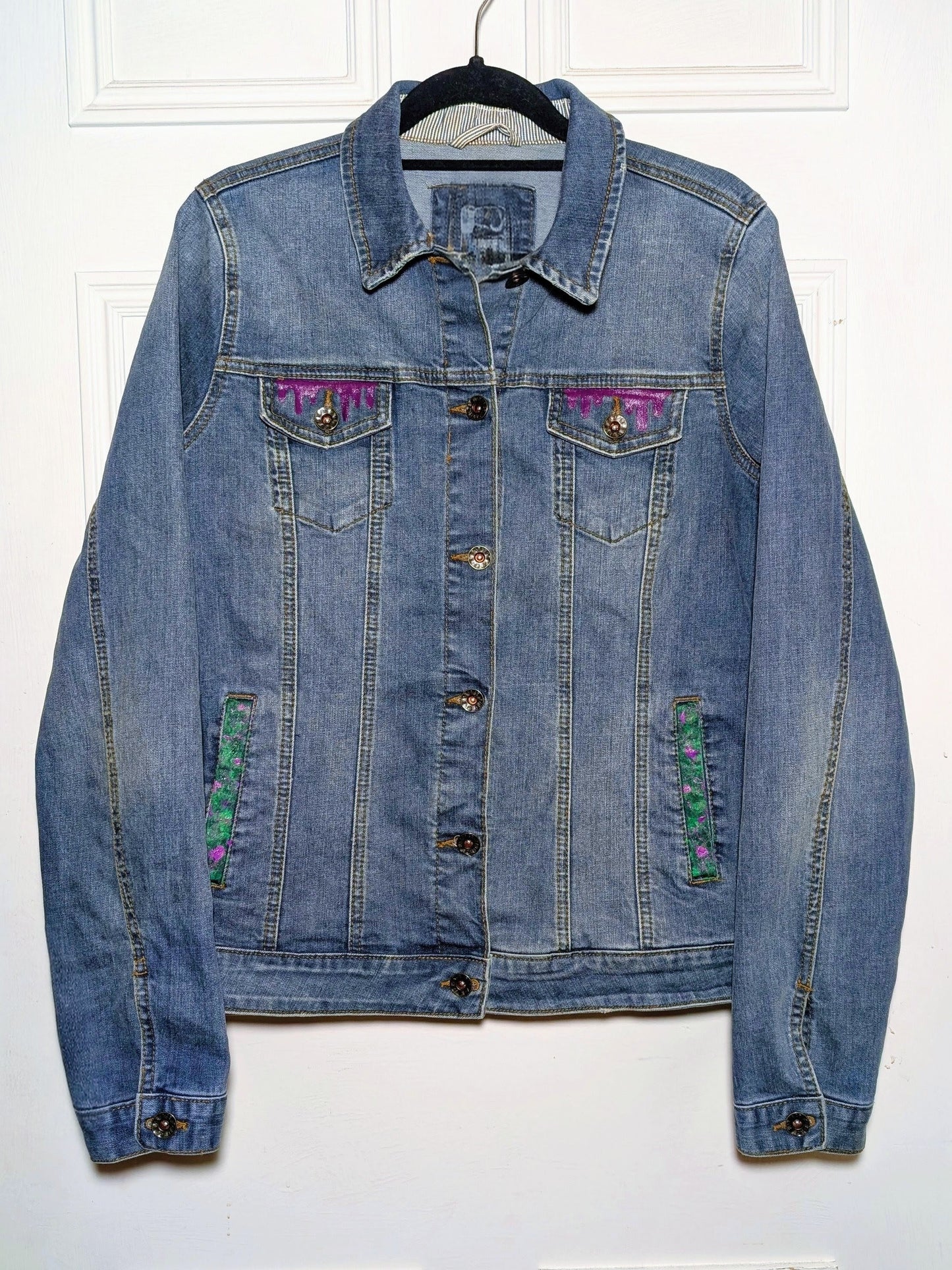 Hand-painted Denim Jacket