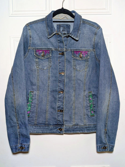Hand-painted Denim Jacket