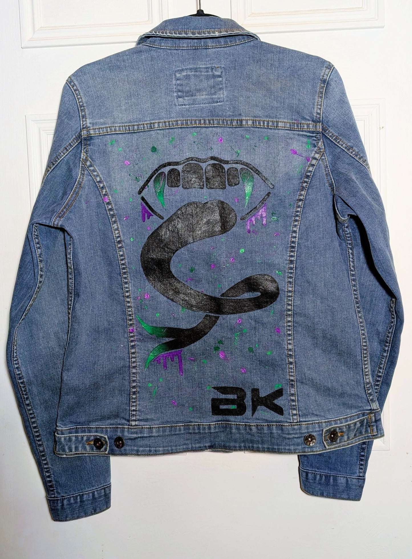 Hand-painted Denim Jacket