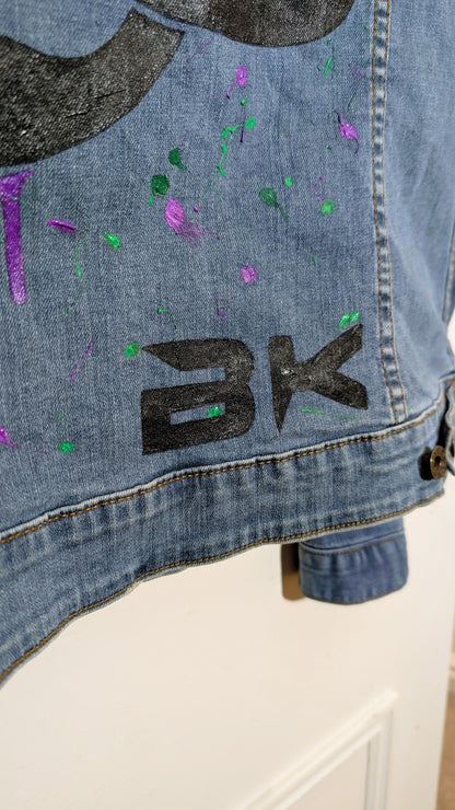 Hand-painted Denim Jacket