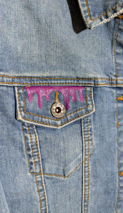 Hand-painted Denim Jacket