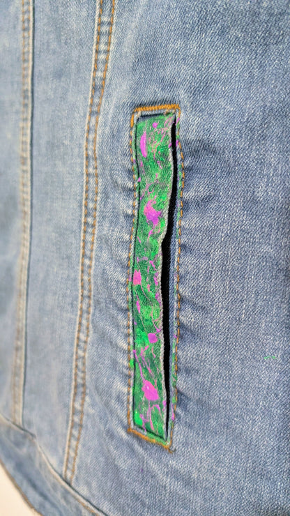 Hand-painted Denim Jacket